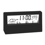 Charger l&#39;image dans la galerie, Thermo-Hygrometer Clock Creative Weather Display Electronic Alarm CLock Desktop Table Decor For Living Room Bedroom
