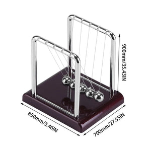 Newton's Cradle Desk Table Decor Metal Pendulum Ball Steel Balance Ball Newton Ball Physics Science Pendulum