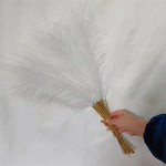 Charger l&#39;image dans la galerie, 10pcs Artificial Reed Ins Wind Bouquet Imitation Flowers Bohemian Home Living Room Decor Fake Reed Christmas Wedding Decoration
