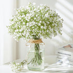 Charger l&#39;image dans la galerie, 10/15pcs Artificial Flowers Baby Breath Flower Fake Gypsophila for Wedding Party Home Decoration Floral Bouquets DIY Accessories
