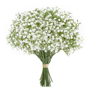 10/15pcs Artificial Flowers Baby Breath Flower Fake Gypsophila for Wedding Party Home Decoration Floral Bouquets DIY Accessories