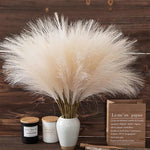 Charger l&#39;image dans la galerie, 10pcs Artificial Reed Ins Wind Bouquet Imitation Flowers Bohemian Home Living Room Decor Fake Reed Christmas Wedding Decoration
