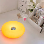 Charger l&#39;image dans la galerie, Bauhaus table lamp USB plug bedroom bedside lamp living room dining room decoration donut ambient light
