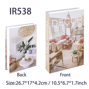 Luxury Fake Books Home Decoration Accessories for Living Room Fashion Home Decor Prop Books Simple Nordic Coffee Table Books